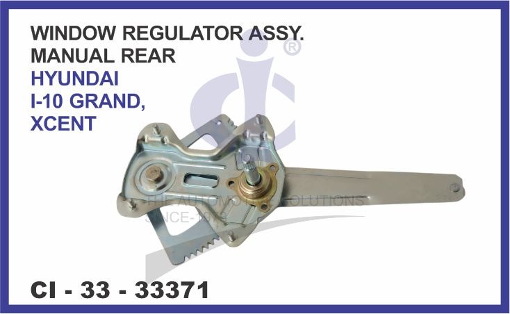 WINDOW REGULATOR ASSY. MANUAL REAR HYUNDAI I-10 GRAND, XCEN