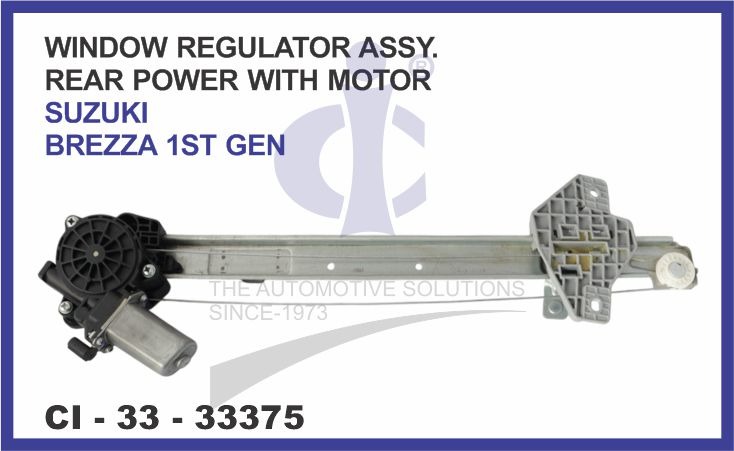 WINDOW REGULATOR ASSY. REAR POWER WITH MOTOR SUZUKI BREZZA 1ST GEN