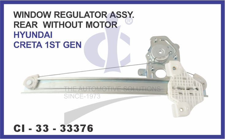 WINDOW REGULATOR ASSY WITHOUT MOTOR HYUNDAI CRETA 1ST GEN REAR POWER