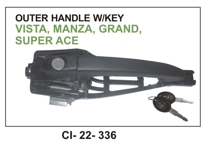 O.H.VISTA,MANZA,GRANDE W/BASE W/KEY FRONT LEFT