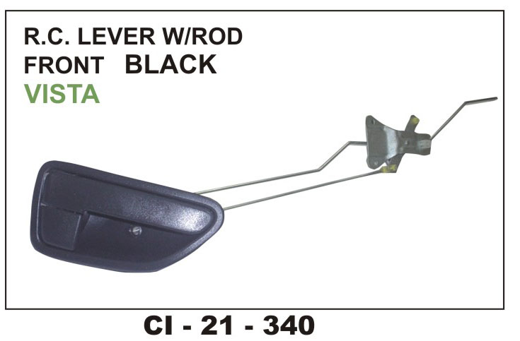 R.C.LOCK.W/ROD W/PATTI VISTA(BLK)F-L