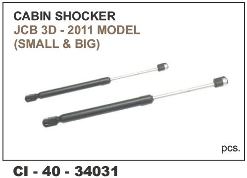 CABIN SHOCKER JCB 3DX 2011 BIG/SMALL
