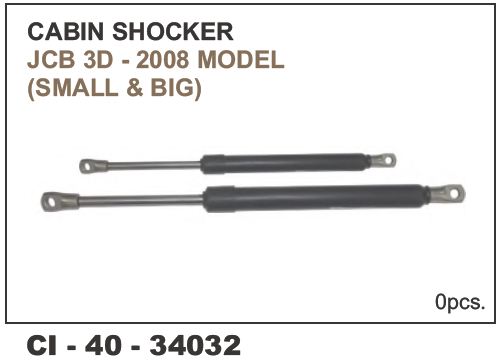 CABIN SHOCKER JCB 3DX 2008 BIG/SMALL