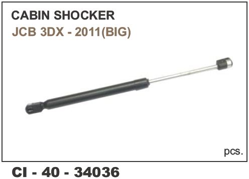 CABIN SHOCKER JCB 3DX 2011 BIG