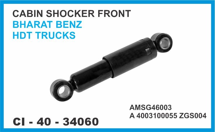 CABIN SHOCKER BHARAT BENZ HDT TRUCK FRONT