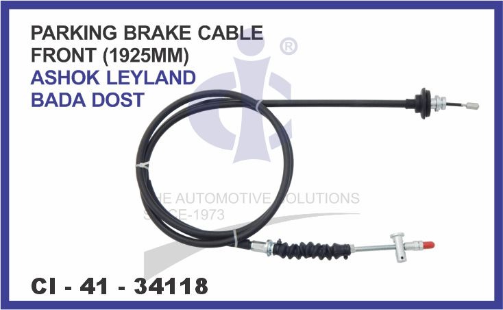 PARKING BRAKE CABLE FRONT LYLAND DOST 1925MM