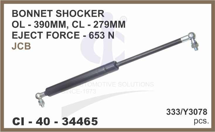 BONNET GAS SPRING JCB