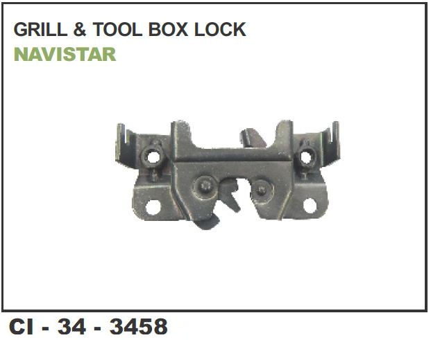 GRILL & TOOL BOX LOCK NAVISTAR LH