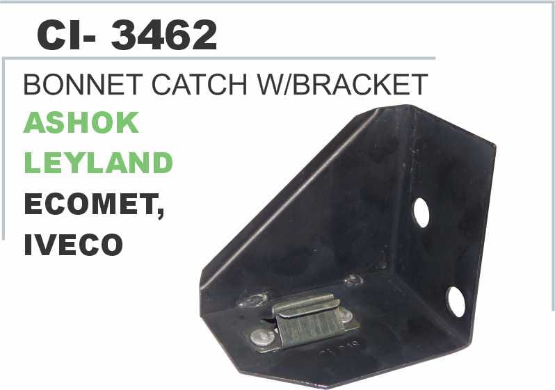 BONNET CATCH WITH BRACKET LYLND,ECOMET,IVECO