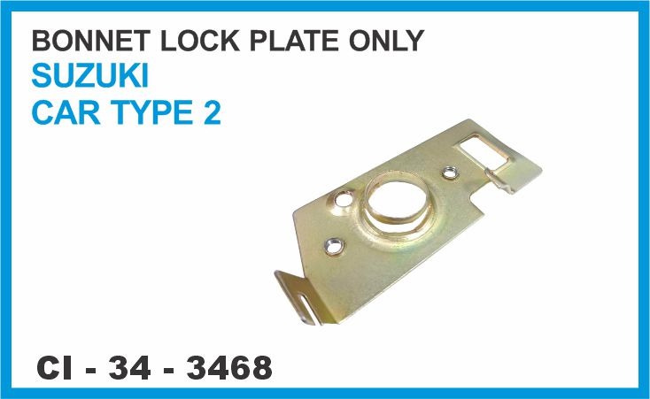 BONNET LOCK PLATE ONLY SUZUKI CAR TYPE2