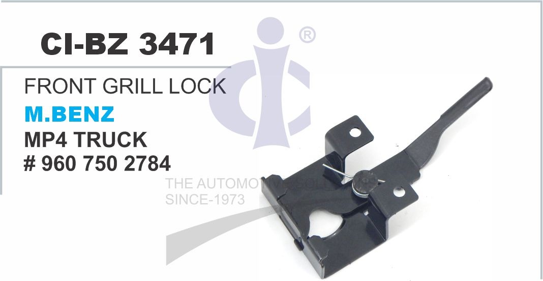 FRONT GRILL LOCK MBENZ MP4 ACTROS TRUCK