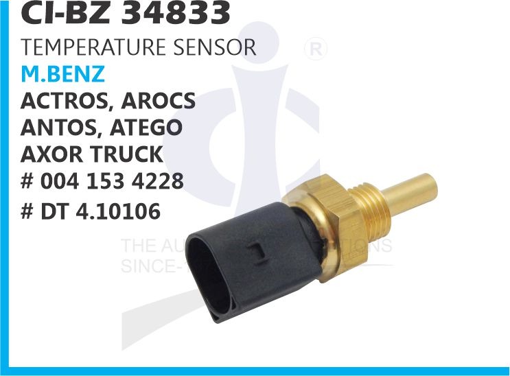 TEMPERATURE SENSOR MBENZ ACTROS, AROCS, ANTOS, ATEGO AXOR TRUCK