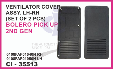 VENTILATOR COVER ASSY BOLERO PICK UP T-2