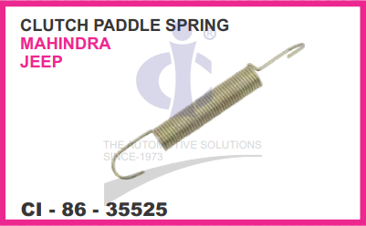 CLUTCH PADDLE SPRING MAHINDRA JEEP