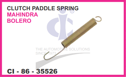 CLUTCH PADDLE SPRING MAHINDRA BOLERO