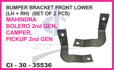 BUMPER BRACKET MAHINDRA BOLERO 2ND GEN, CAMPER, PICKUP 2ND GEN