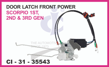 DOOR LOCK ASSY SCORPIO 1ST,2ND,3RD GEN PWR FT-LH