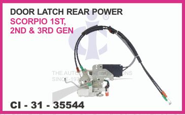 DOOR LOCK ASSY SCORPIO 1ST,2ND,3RD GEN PWR RR-LH
