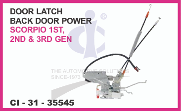 DICKY LOCK ASSY SCORPIO 1ST,2ND,3RD GEN PWR