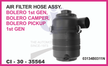 AIR FILTER TER HOSE ASSY BOLERO 1ST G