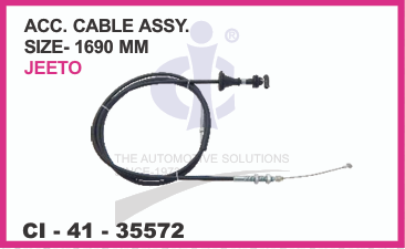 ACCELERATOR CABLE ASSY JEETO 1690MM
