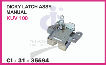 DICKY LATCHES MAHINDRA KUV 100 (MANNUAL)