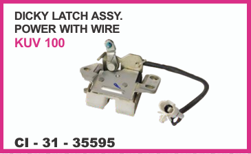 DICKEY LATCH MAHINDRA KUV-100 POWER WITH WIRE