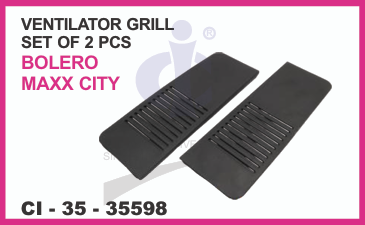 VENTILATOR GRILL (SET OF 2 PCS) MAHINDRA BOLERO MAXX CITY