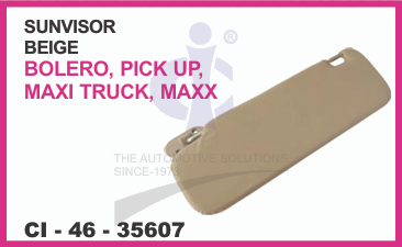 SUNVISOR (BEIGE) MAHINDRA BOLERO, PICK UP, MAXI TRUCK, MAXX