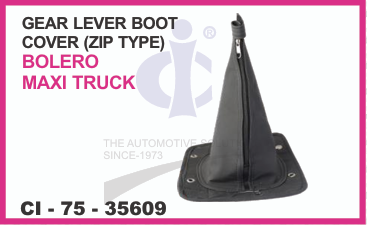 GEAR LEVER BOOT COVER (ZIP TYPE) MAHINDRA BOLERO MAXI TRUCK