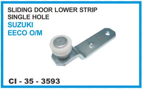 SLIDING LOWER STRIP EECO O/M SINGLE HOLE