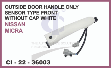 O.H.ONLY SENSOR TYPE FRONT WITHOUT CAP WHITE MICRA