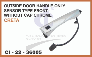 O.H.CRETA O/M W/O CAP SENSOR TYPE CHROME FRONT RH