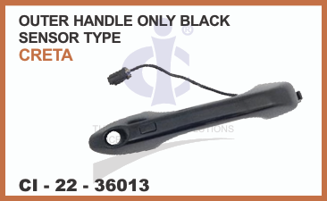 O.H.CRETA N/M W/KEYHOLE SENSOR TYPE BLK FRONT RIGHT