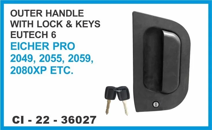 O.H.EUTECH 6 EICHER PRO 2049 ETC W/LOCK & KEY LEFT