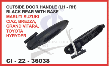 O.H.CIAZ,BREZZA,VITARA,HYRYDER N/M W/BASE BLK RR-LH