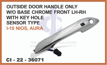 LH (OUTSIDE DOOR HANDLE SENSOR NIOS AURA ) CHROME