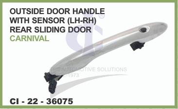 OUTSIDE DOOR HANDLE WITH SANSOR  REAR KIA CARNIVAL