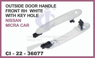 O.H.MICRA W/KEYHOLE WHITE FT-RH