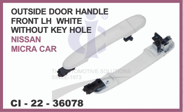 O.H.MICRA W/O KEYHOLE WHITE FT-LH