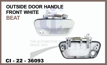 OUTER HANDLE WHITE BEAT FRONT RH