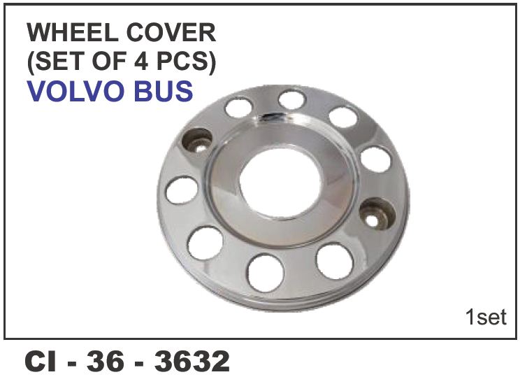 WHEEL COVER VOLVO BUS