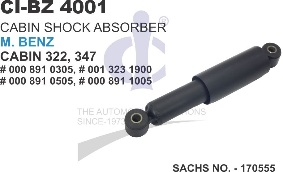 CABIN SHOCK ABSORBER CABIN 322,347 ETC.