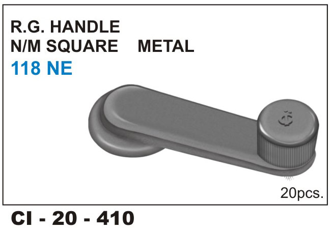 INSIDE DOOR HANDLE SK-410 ST-110 86 GREY LH