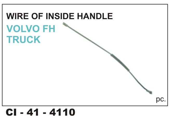 WIRE OF INSIDE OPENER VOLVO FH TRUCK