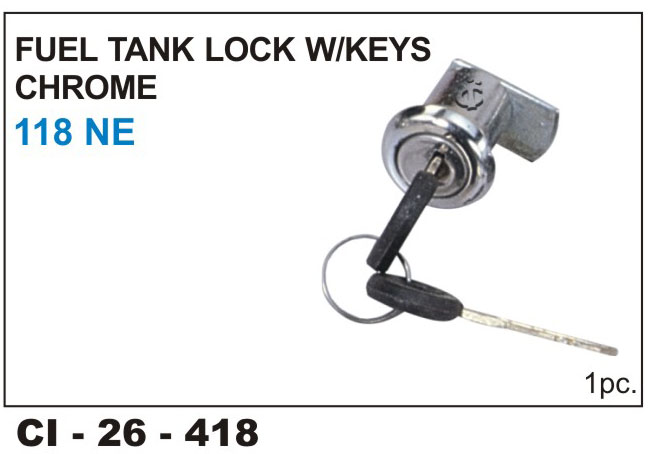 P.T.LOCK 118NE W/K BLK