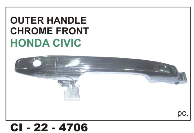 O.H.HONDA CIVIC CHROME FRONT LEFT