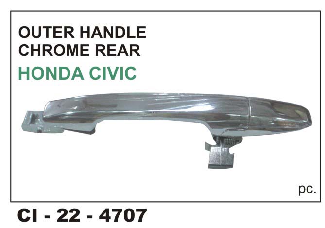 O.H.HONDA CIVIC CHROME REAR LEFT