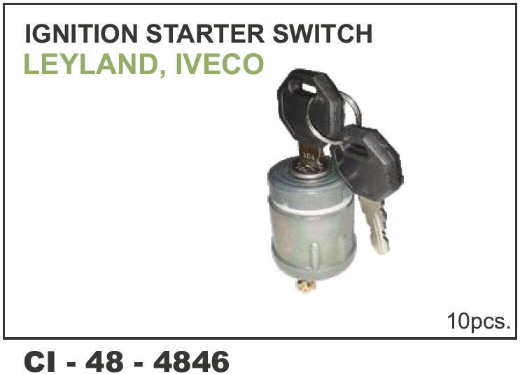 IGNITION SWITCH W/KEY LEYLAND