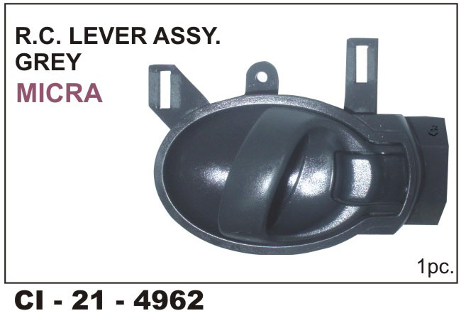 R C LOCK ASSY GREY MICRA LH